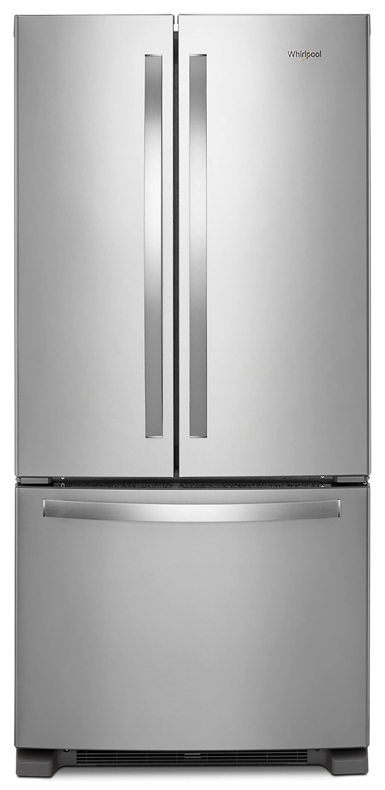 Whirlpool Standard-Depth 22.1-cu ft 3 -Door French Door Refrigerator ( Stainless Steel ) ENERGY STAR Certified