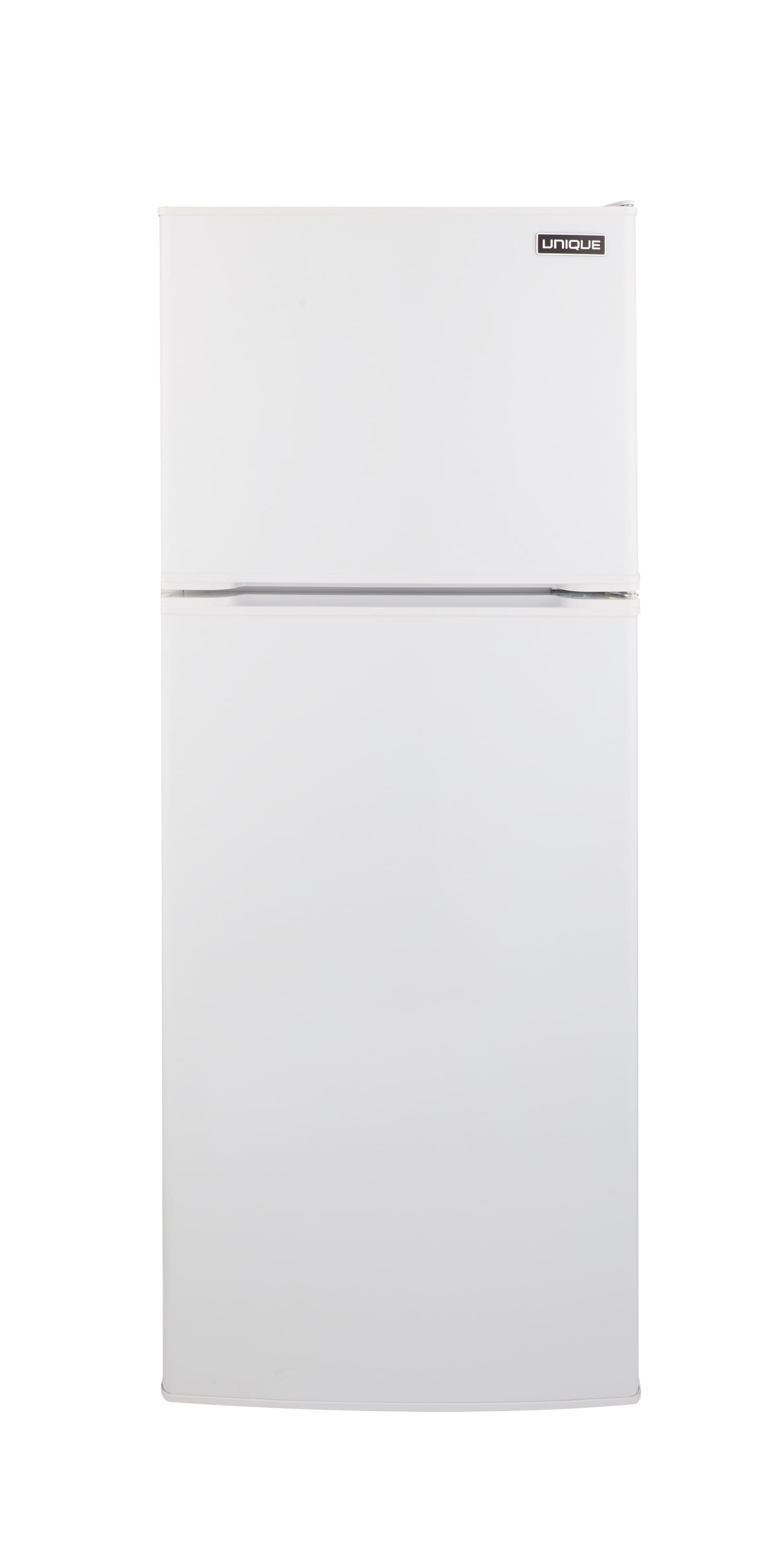 UNIQUE Off-Grid 10.3-cu ft Counter-Depth Top-Freezer Refrigerator ( White )