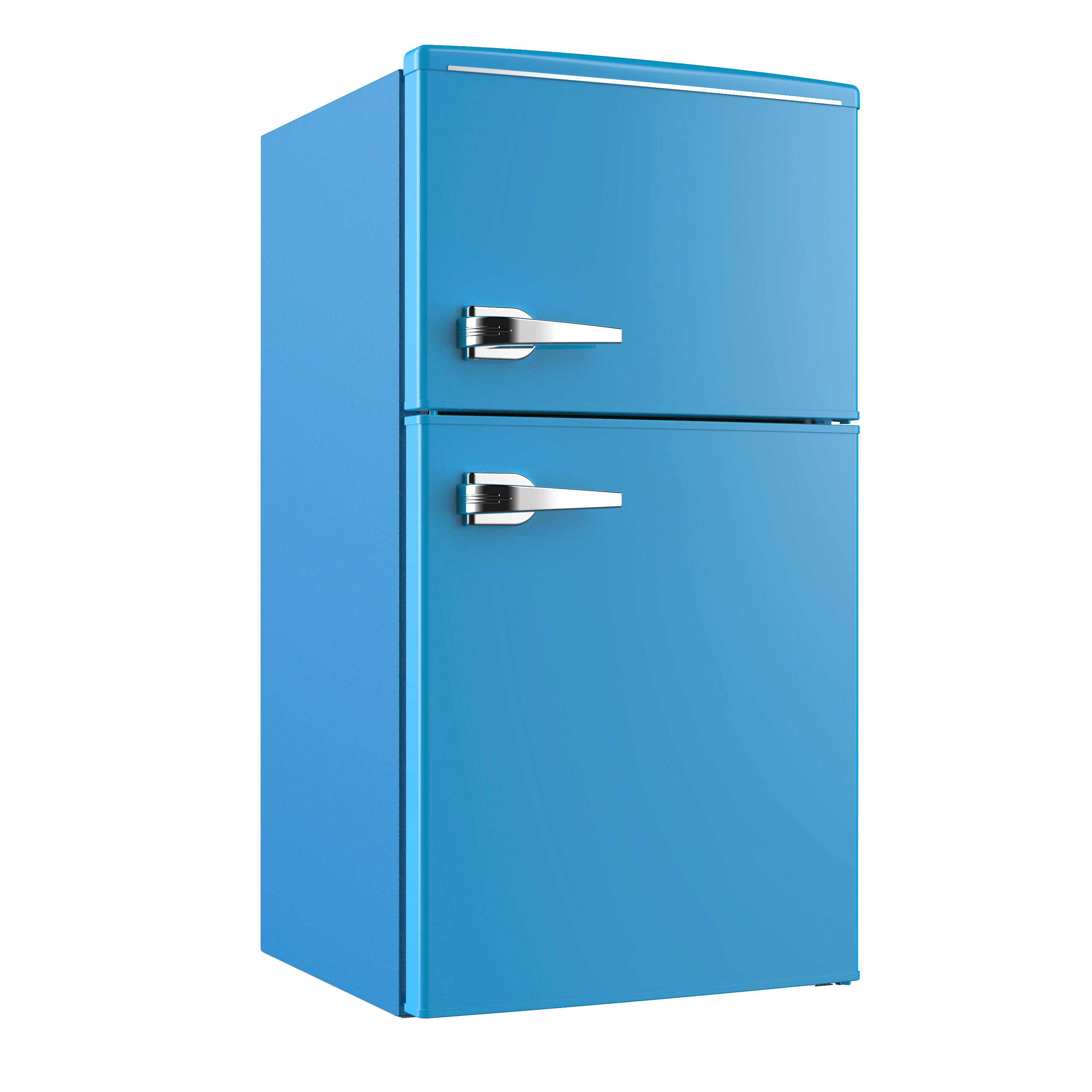 Avanti 3-cu ft Mini Fridge with Freezer ( Robin's Egg Blue )