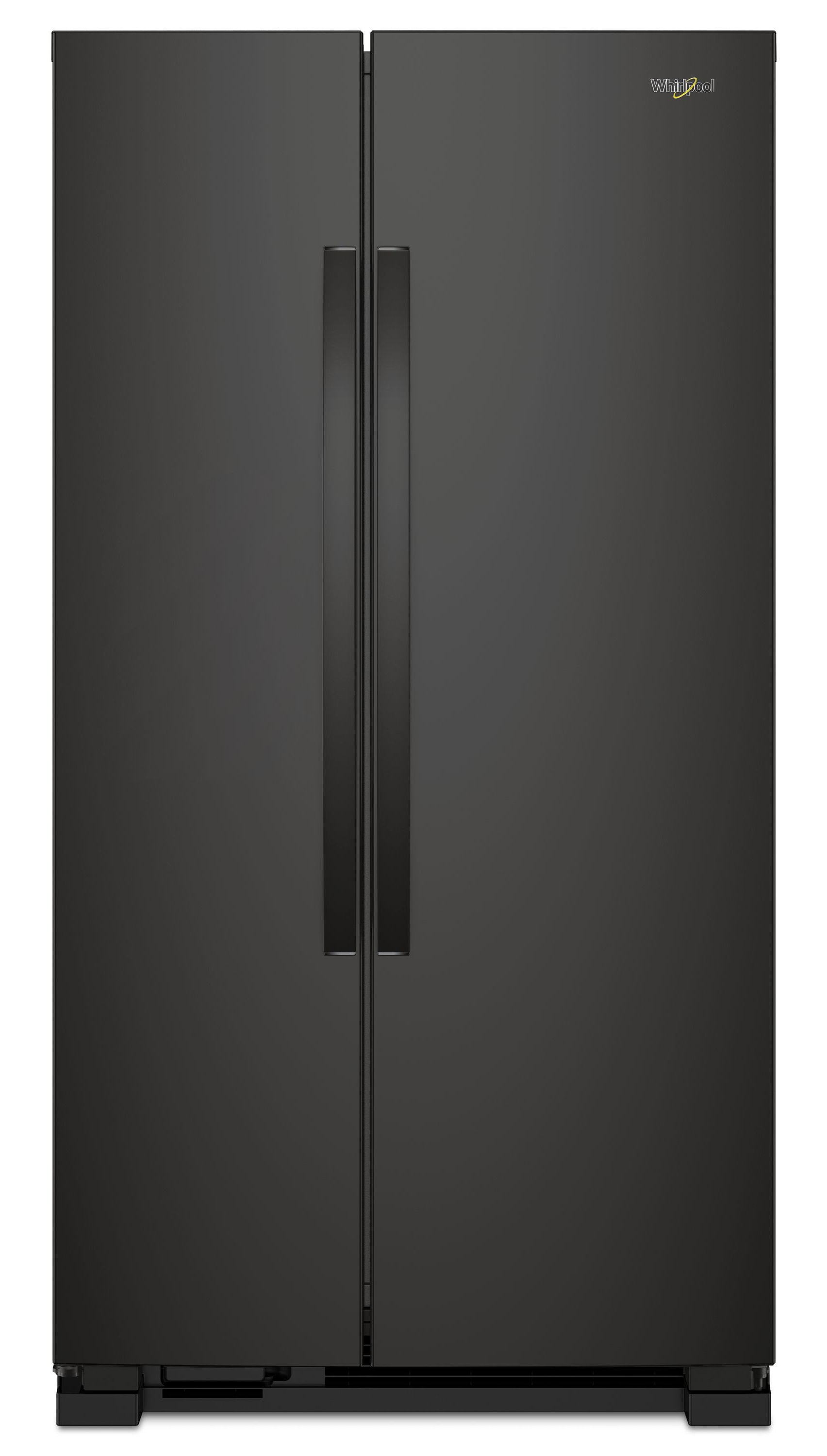 Whirlpool 25.1-cu ft Side-by-Side Refrigerator ( Black )