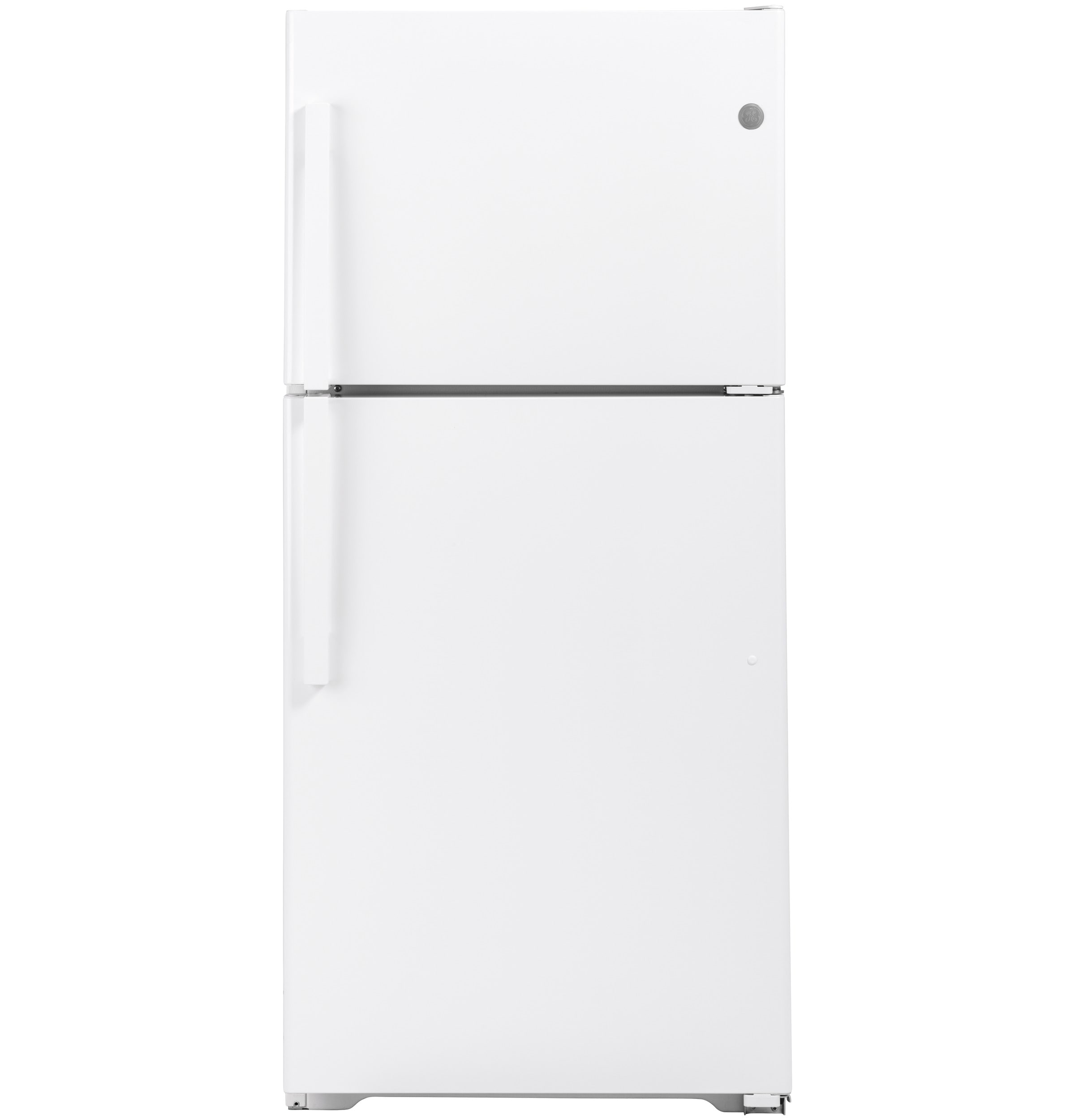 GE Garage Ready 19.1-cu ft Top-Freezer Refrigerator ( White ) Garage Ready